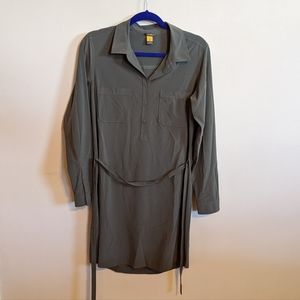 Eddie Bauer Shirt Dress Sz L